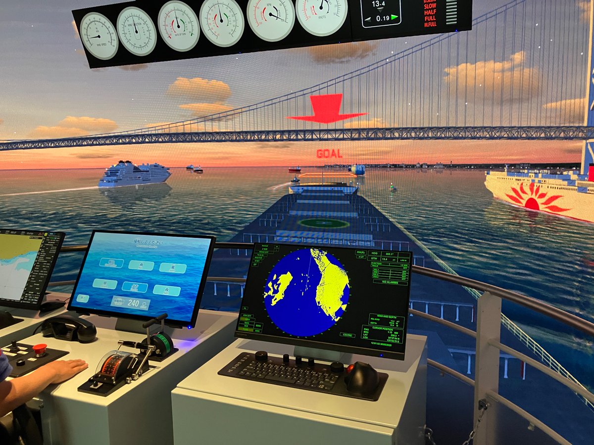 おつかれさまです
商船三井ミュージアム　ふねしるか
ITM2階にオープンしました🚢

目玉は
大型船を操船できる
シミュレーター

海運や船の仕事をしることが
できる企業ミュージアム

学びが深まります❣️

#企業公式がお疲れ様を言い合う