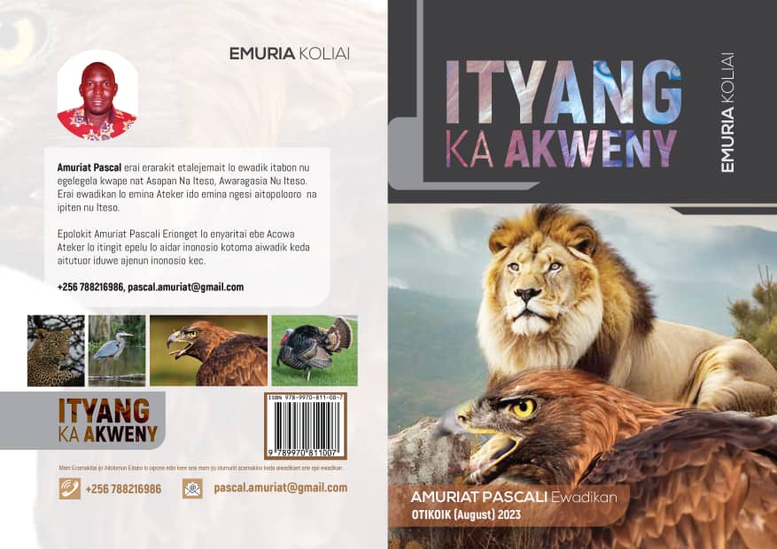 PascalAmuriat's tweet image. Animals and birds in Ateso and English. Grab yourself a copy. Call 0788216986 for details.