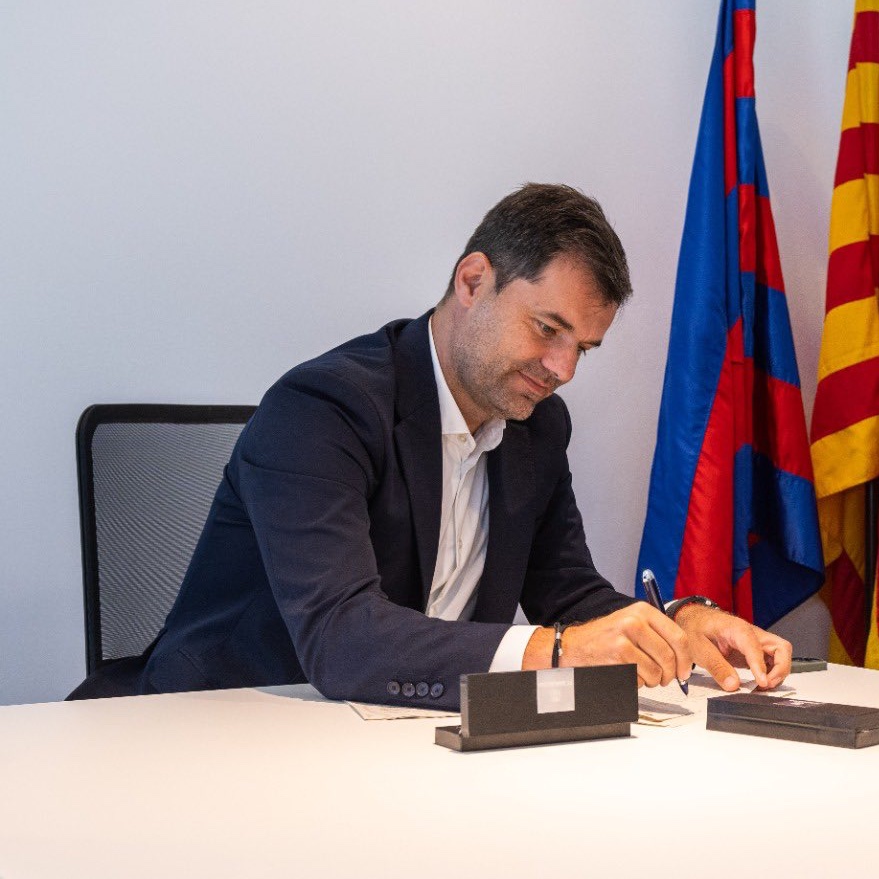 infosfcb's tweet photo. 🚨 BREAKING: Joan Soler is the LEADING candidate to REPLACE Rafa Yuste as vice president. [@monfortcarlos] 🎖️🔵🔴 https://t.co/IF4k70JZtL