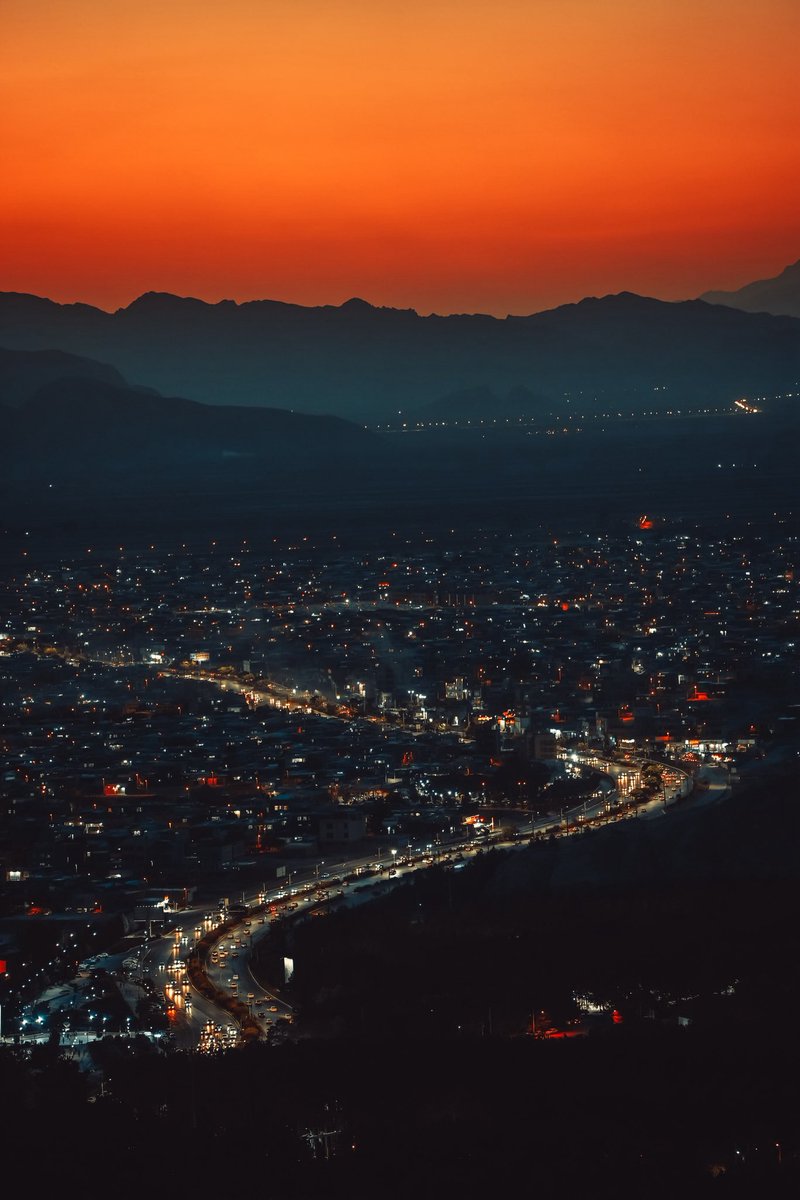 غروب کرمان واقعا جذابه 😍✌🏾