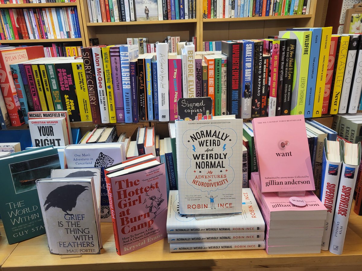 Furtherfrom's tweet image. Happy Saturday! We're here til 5pm today, so that'll be before, during and after the expected deluge!
We've got books to spark creativity, comfort & joy if that's your bag and plenty more besides if it's not! #ChooseBookshops