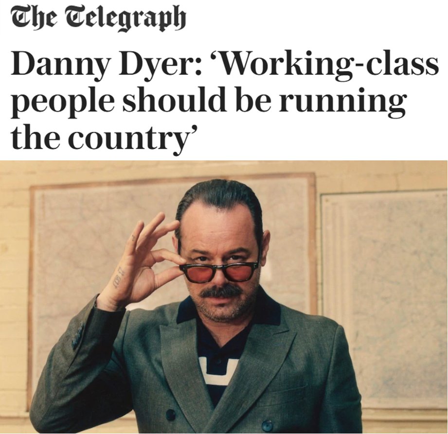 UniteEconomy's tweet image. “Where’s the working-class people? They should be running our country, not people pretending they’re working class because they’ve had a pint in a pub.”
Spot on from @MrDDyer
telegraph.co.uk/tv/2025/07/18/…
