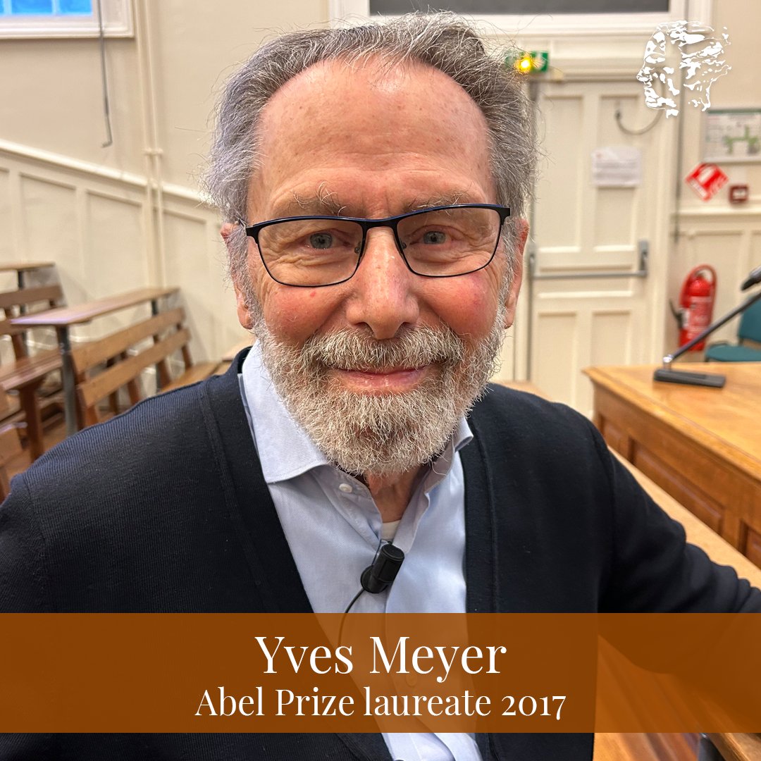 abel_prize's tweet image. Happy birthday, Yves Meyer!
In his Abel Prize interview, he highlighted how personality plays an important role in your mathematical life and the value of not always following the crowd.
#Abelprize2017 #science #mathematics