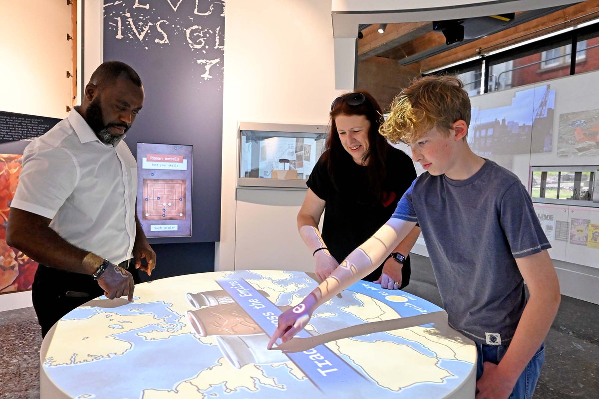 We're putting the finishing touches to the displays at #Leicester's exciting new #Roman visitor attraction at Jewry Wall.
It opens at 10am next Saturday (26 July) and tickets are now on sale! 
More here: jewrywall.com