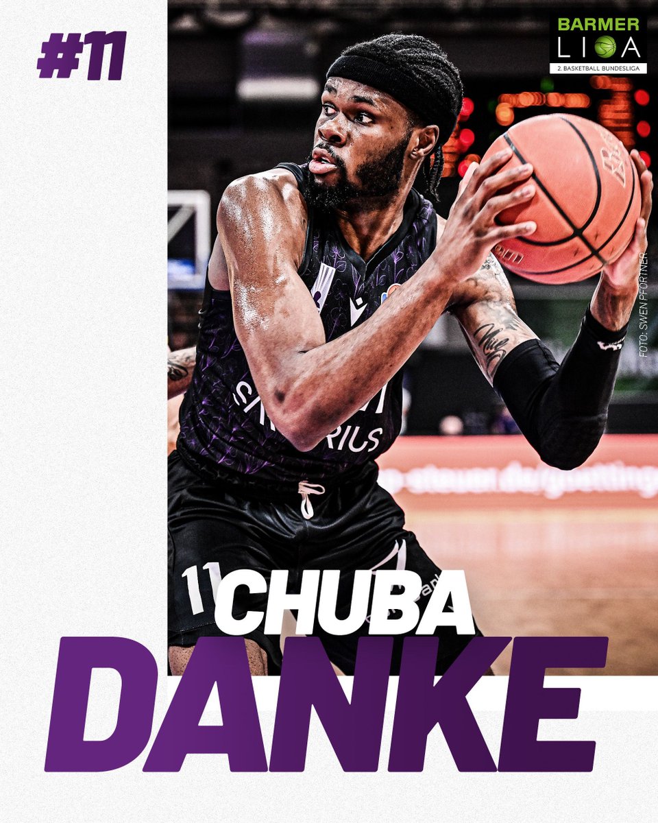 Danke, Chuba! 💜

Chuba Ohams verlässt unsere 🌸. 

Der US-Forward kam kurz Ende Februar nach Göttingen und absolvierte 14 easyCredit BBL-Partien für die BG (8,5 Punkte/8,6 Rebounds).

Wir wünschen Chuba für seine weitere Zukunft nur das Beste. 

#wirsindgöttingen  
#proa