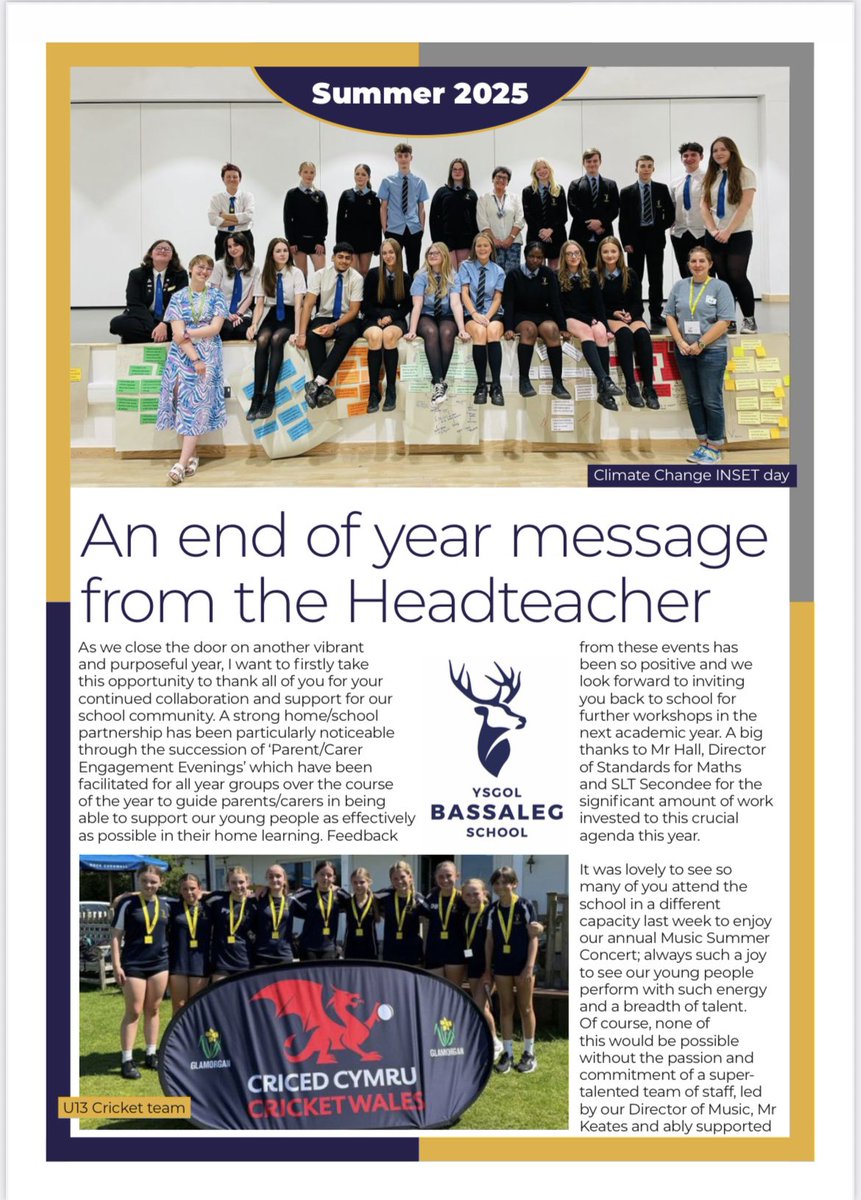 HeadteacherBas1's tweet photo. Wishing our whole community @BassalegSchool1 a healthy &amp; happy summer break ☀️ Thank you to everyone contributing to another very special year #believingandbelonging https://t.co/moP9Hyp2Xd