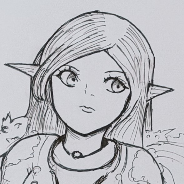 Innocent_Tary's tweet image. #イラスト
 #ペン