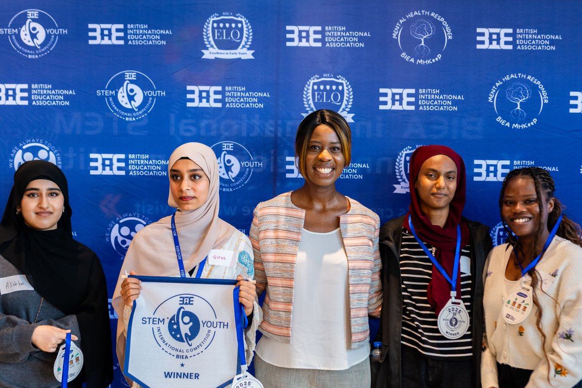 Honoured to join the BIEA STEM2025 Youth Voice Forum to present awards &amp; sit on a panel discussing how we can amplify youth voices on global issues. 🌍🌱
Incredible ideas from students worldwide on sustainable food solutions! 👏 #STEMEducation #YouthEmpowerment