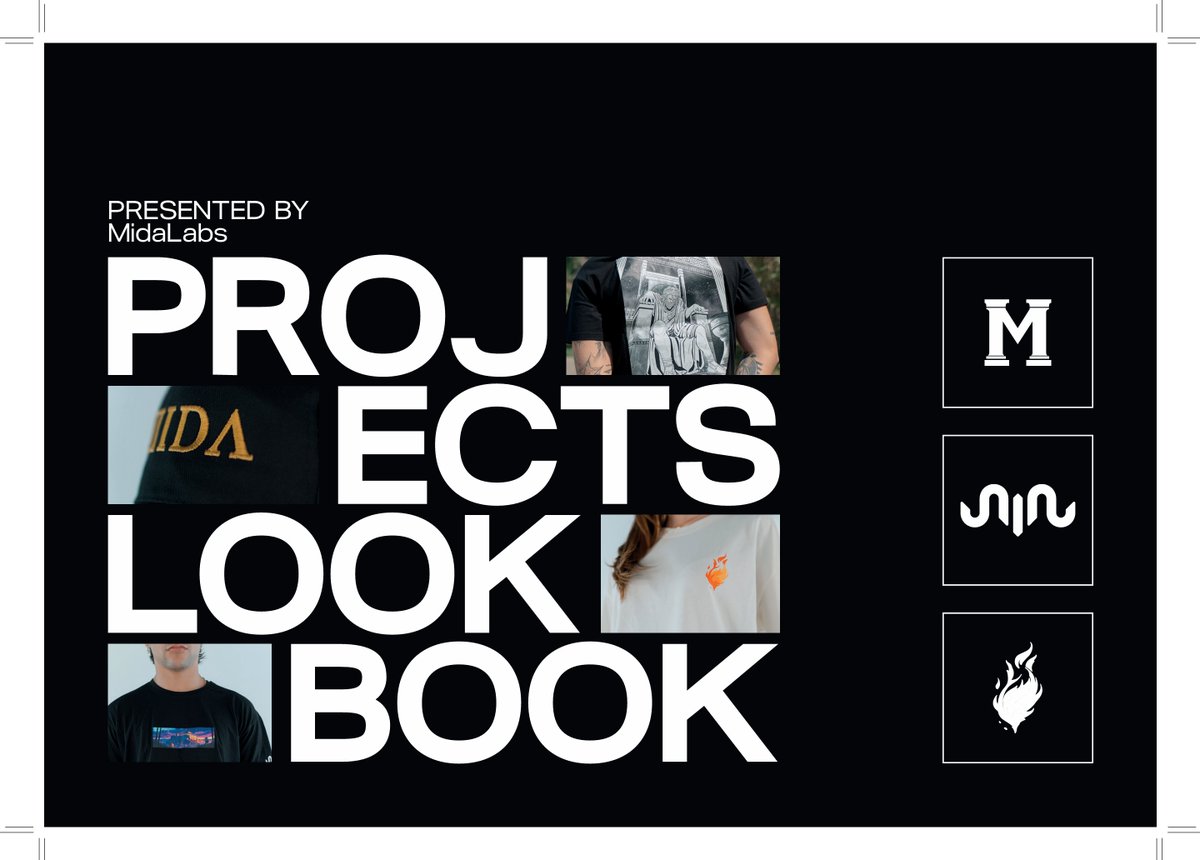 Mida_DAO's tweet image. We’re not just teasing.
First look at the lookbook — shop goes live next week.