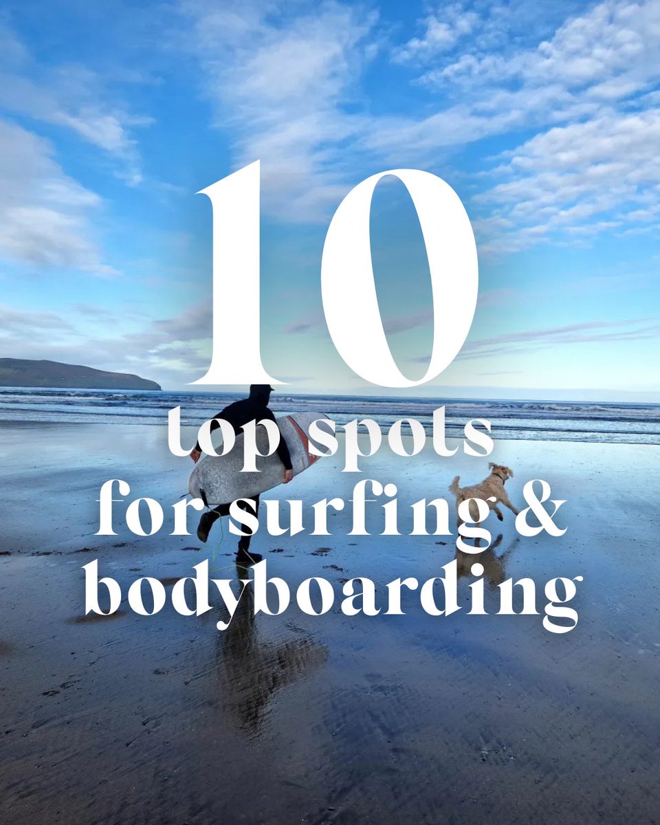 🏄‍♂️ Surf's Up 🌊

Whether you're a surfing pro or first time bodyboarder, we've handpicked 10 top spots across the UK &amp; Irish coasts where the waves are epic! 

Visit: coastmagazine.co.uk/things-to-do/t… to unlock all 10 epic locations 🏄‍♀️☀️