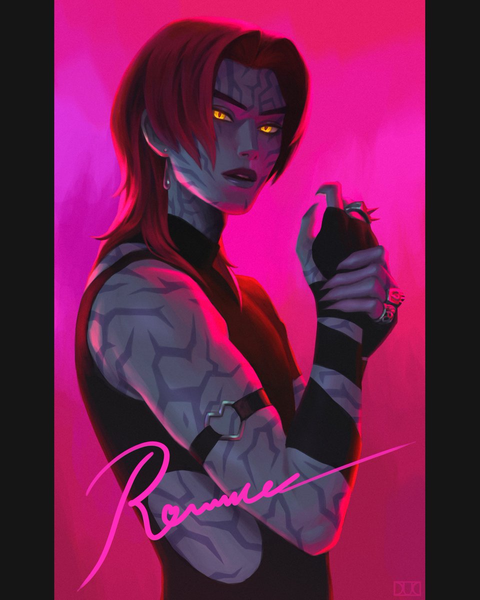 Durky21's tweet image. New card every weekend, see ya!
#KPOPDEMONHUNTERS #sajaboys #RomanceSaja