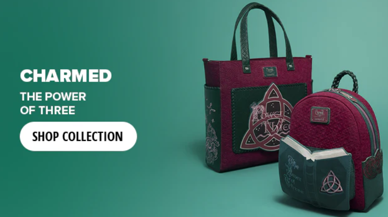 just seen on a Facebook group, Charmed loungefly collection just launched 🔮📖