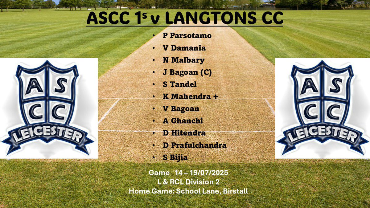 Asian Sports Cricket Club tweet media