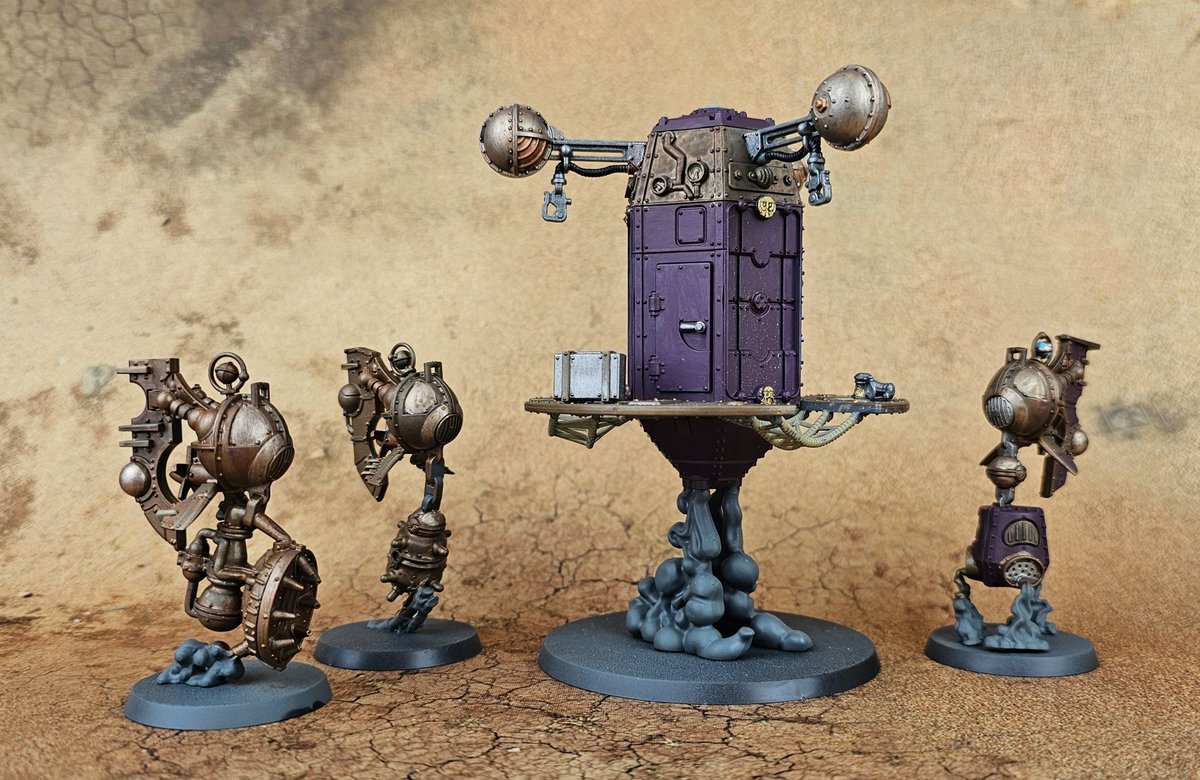 We check out the brand new Kharadron Overlords battletome and miniatures releases in our full review! spruesandbrews.com/2025/07/19/kha… #WarhammerCommunity #adwip #newaos