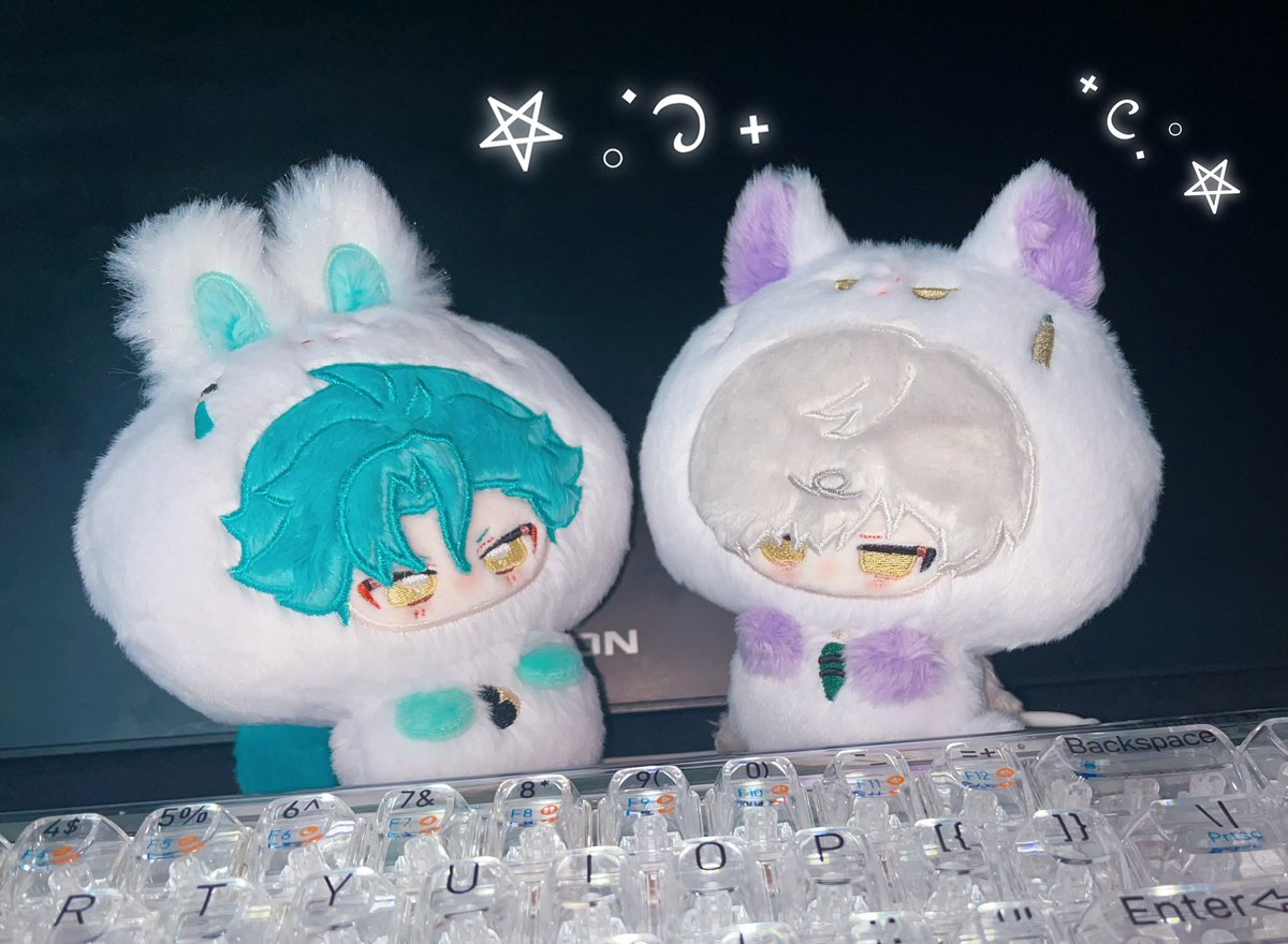 RoroC2X_X's tweet image. geshulin🐱&amp;amp;jiyan🐰