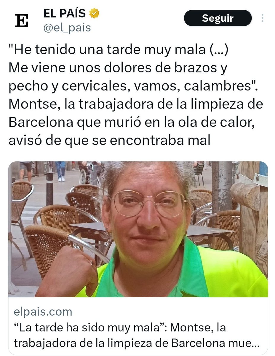Esto es de hace unas semanas. A esta gente, y se puede afirmar esto sin ninguna duda al respecto, le da completamente igual las condiciones laborales de la clase trabajadora.