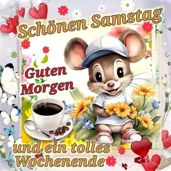 BarbaraBehrens8's tweet image. Guten Morgen meine Lieben ☕️🌼☕️🌼☕️🌼☕️ Ich wünsche euch einen superschönen Tag ⚘️🍃⚘️🍃⚘️
und ein angenehmes Wochenende.
🌺🦋🌺🦋🌺 Für alle die arbeiten müssen einen angenehmen Dienst.
Bleibt oder werdet gesund ♦️🍃♦️🍃♦️🍃♦️🍃♦️