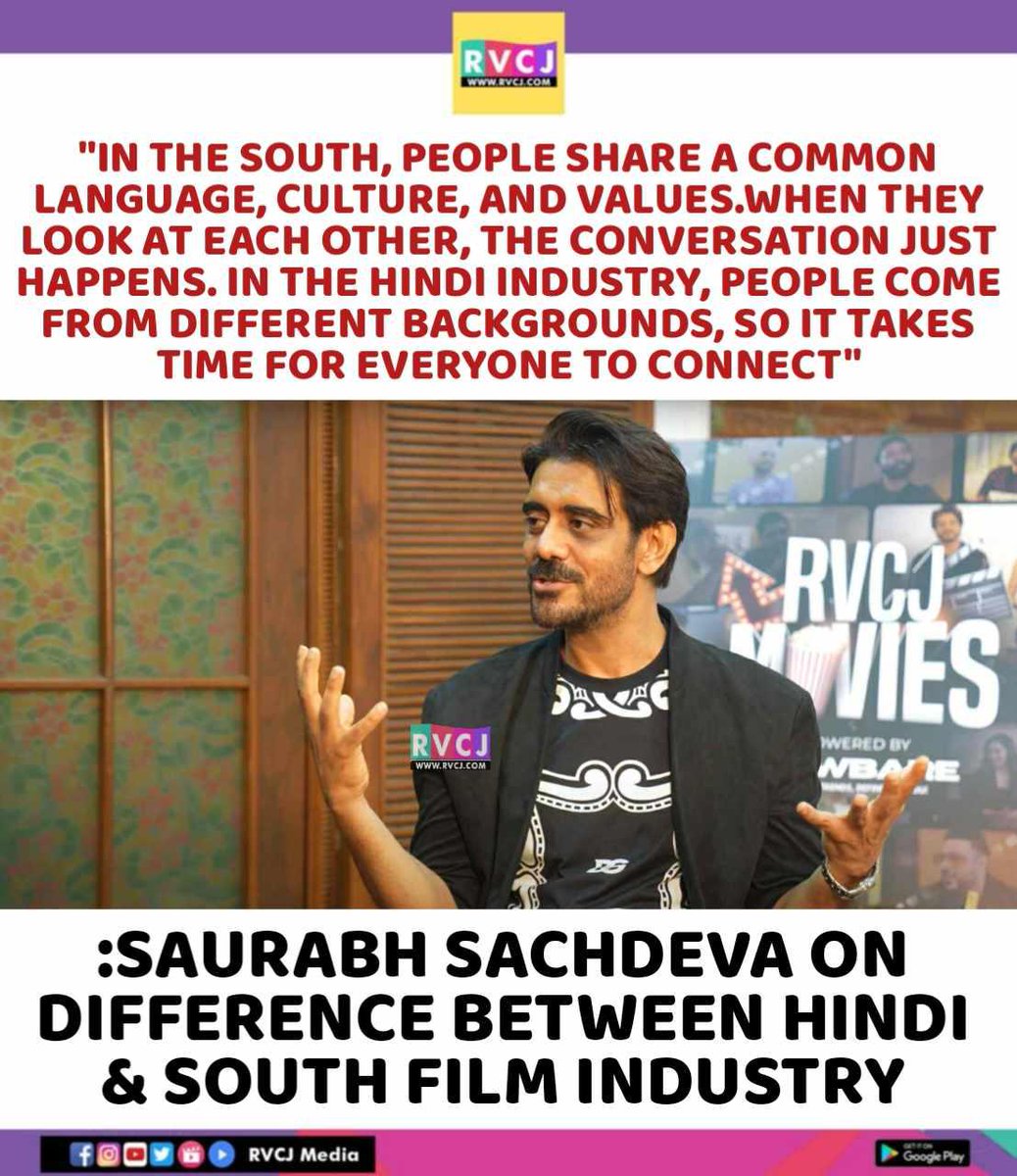RVCJ_FB's tweet image. Watch the full interview on RVCJ Movie&apos;s YouTube Channel! 
Click here: youtu.be/tn9CaHnTZss?si…

#saurabhsachdeva #rvcjmovies #podcast