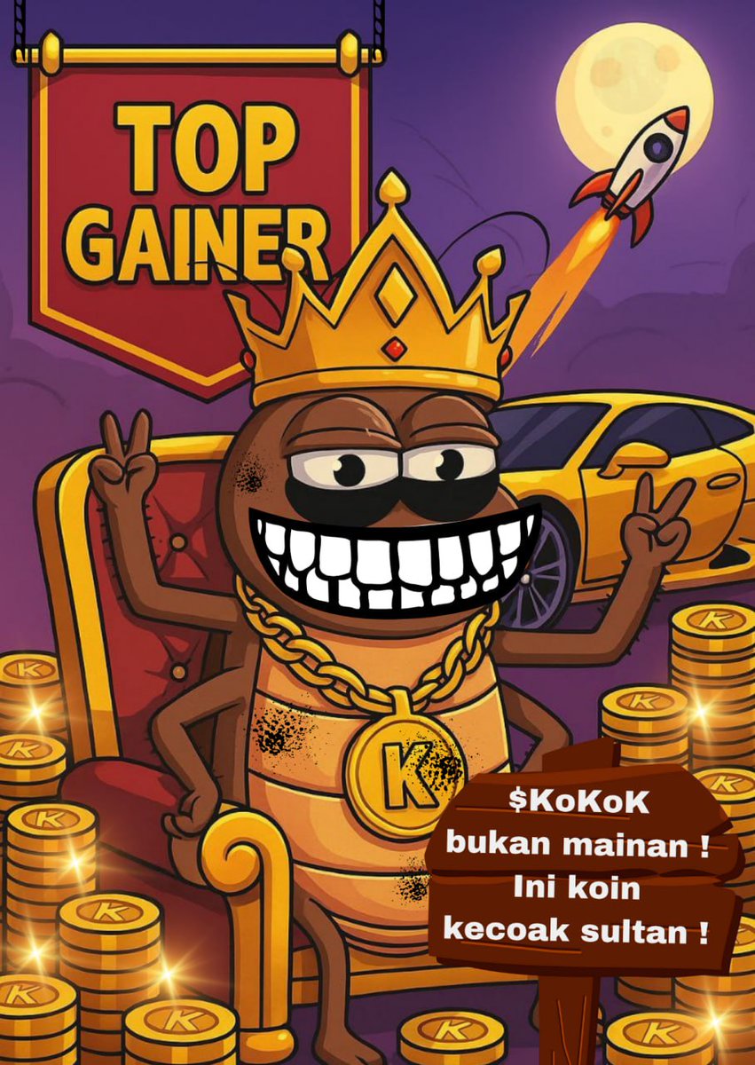 $KOKOK ~
K ala nanti, harga-nya terbang,
O rang akan pada tercengang,
K ecoa ini bukan sembarang,
O cehan dia hasilin lu uang,
K okok, masa depan bersinar terang.

bacanya di awal pake lagu jumbo ~