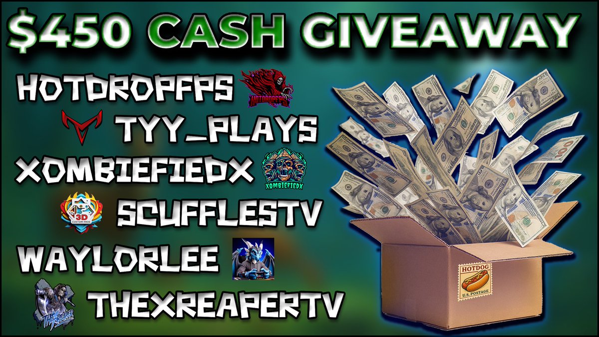 VastGG's tweet image. $450 Cash Giveaway!
To enter, perform these tasks via the link below:
🔁Repost + Like #ad
✅Follow @hotdropfps
Enter Here: vast.gg/CampaignsDetai…
