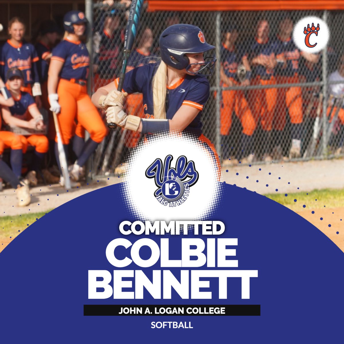 Carterville Athletics (@chs_lion_ath) on Twitter photo Congratulations to <a href="/ColbieBennett/">Colbie Bennett</a> on her commitment to JALC! <a href="/CartervilleAD/">Brett Diel</a> <a href="/capie7_will/">Will</a> Congratulations to <a href="/ColbieBennett/">Colbie Bennett</a> on her commitment to JALC! <a href="/CartervilleAD/">Brett Diel</a> <a href="/capie7_will/">Will</a>