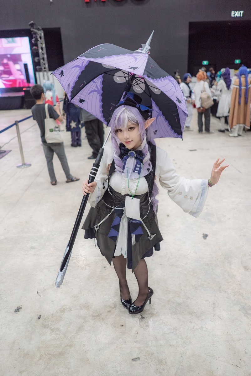 CosplaysNaT's tweet image. Zenless Zone Zero: Vivian Banshee
Cosplayer: JJ Jaowka
Filmed at Kokoro 07
Full Video that I took at the event: youtu.be/nNtU-KgCyWs
Message me for inquiries.
#cosplay #cosplaygirl #cosnatsu #cosnatsu4 #zzzero #zenlesszonezero #hoyoverse #vivian #banshee