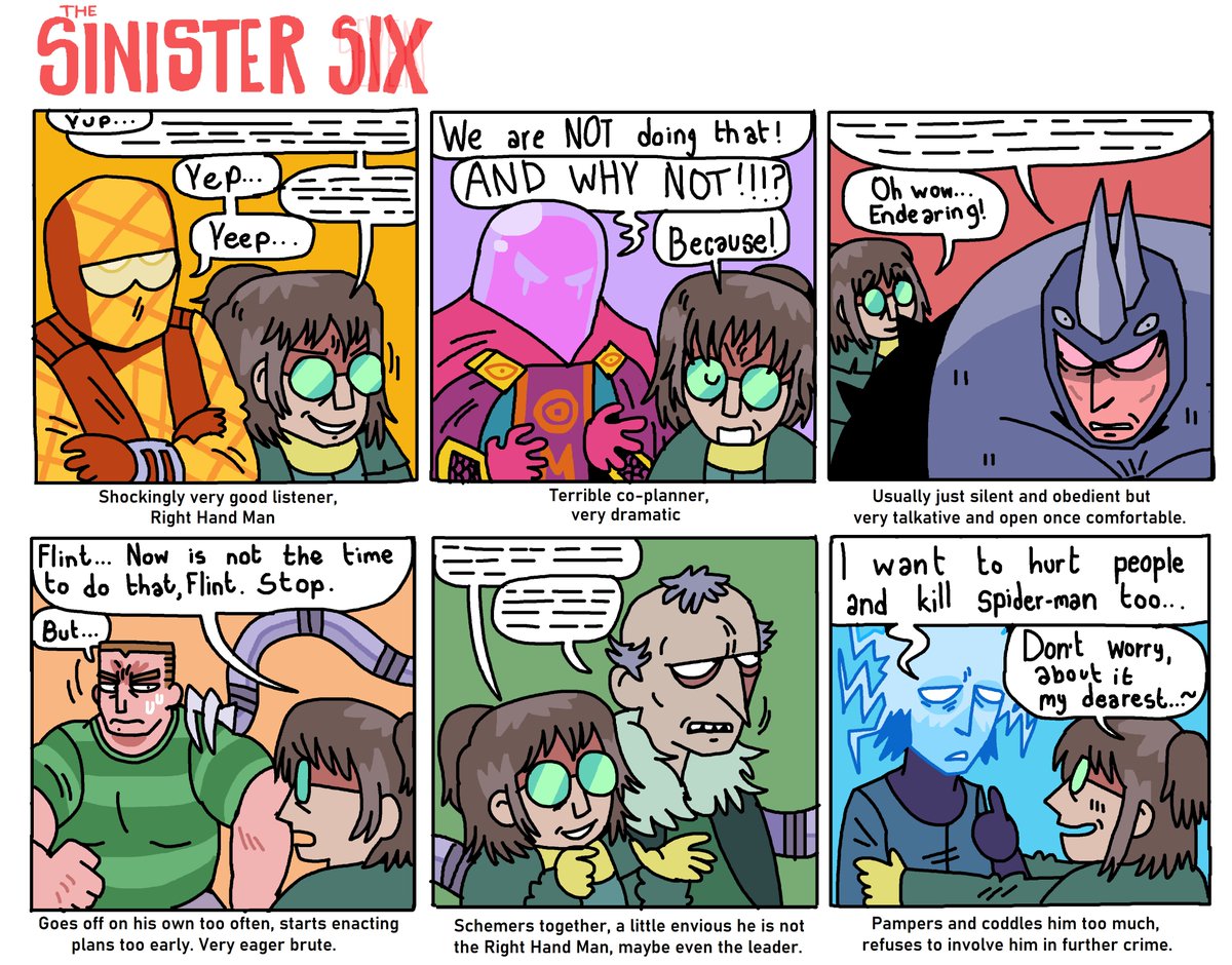 0trebot's tweet image. Doc Ock and her family