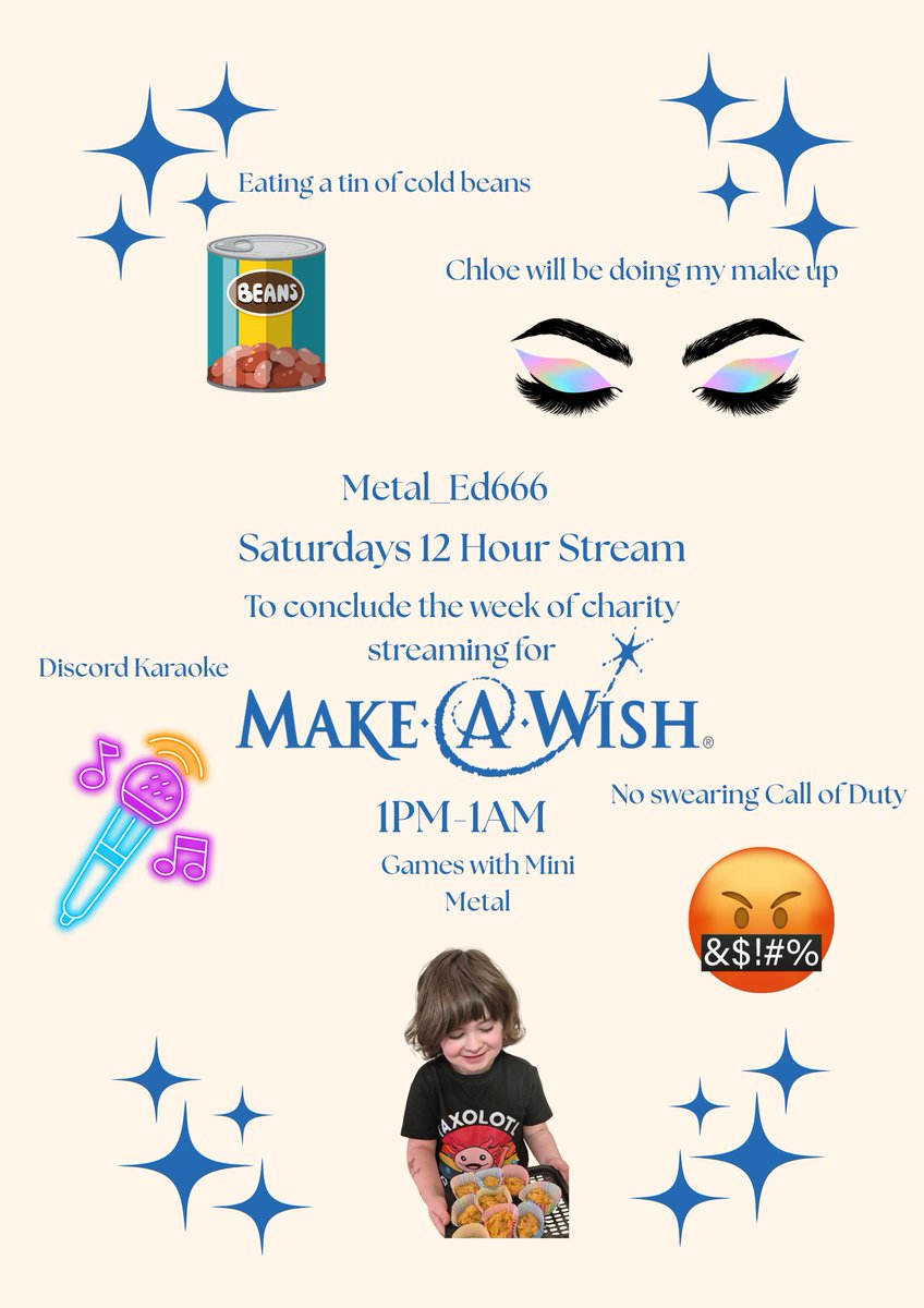 Metal_ed666's tweet image. day 4 and its a big 12hr big boy loads to come today so join on us on this awesome journey raising money for charity were playing community games cod euro truck sim and more
twitch.tv/metal_ed666