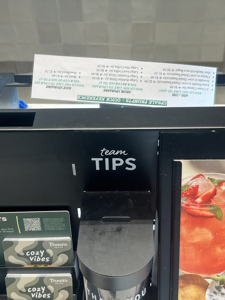 pinpulleddrmf's tweet image. I get the desire to have your people upsell
But maybe don’t make the guide customer facing
@panerabread
