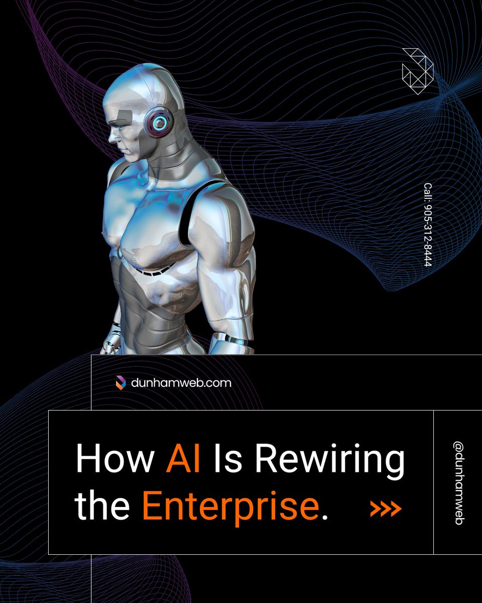 TheDunhamGroup's tweet image. AI is Rewiring the Enterprise - What that implies &amp;amp; what u can do 👆

Contact us for all youWeb &amp;amp; IT needs: dunhamweb.com
We offer Web &amp;amp; mobile app design/development, IT support, cloud solutions, cybersecurity and much more
.
#hamiltonwebservices #Hamiltontechsupport