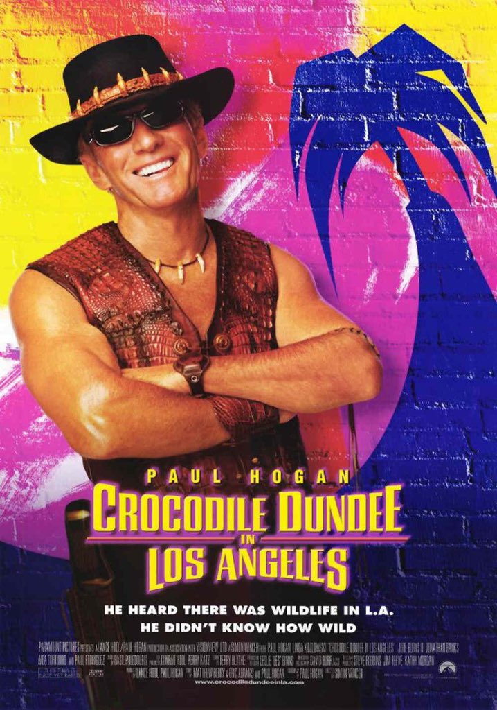 BatQuinn5801's tweet image. #NowWatching Crocodile Dundee in Los Angeles
Back in 2021, I watched the first two Crocodile Dundee movies, not knowing that there was a third entry in the series. I have a feeling that like the third Beverly Hills Cop film, this will be the worst one in the series.