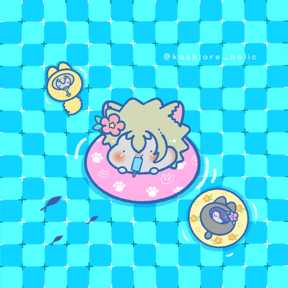 kashiore_holic's tweet photo. ぷかぷか🛟🌺𓈒𓏸 https://t.co/x3I9w41I9f