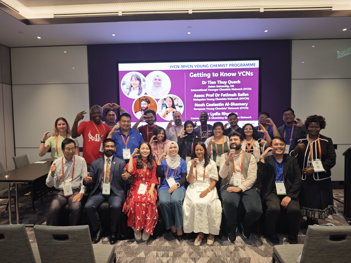 IntlYoungerChem's tweet image. Highlights from Jul.17th IYCN-MYCN YCP AM sessions!
Prof. Luscombe & Prof. Mahaffy spoke on curiosity, sustainability & the power of chemistry to change the world 🌍
Early career chemist leaders shared how networks foster growth, inclusion & impact 🔬
#EarlyCareer #iupac2025