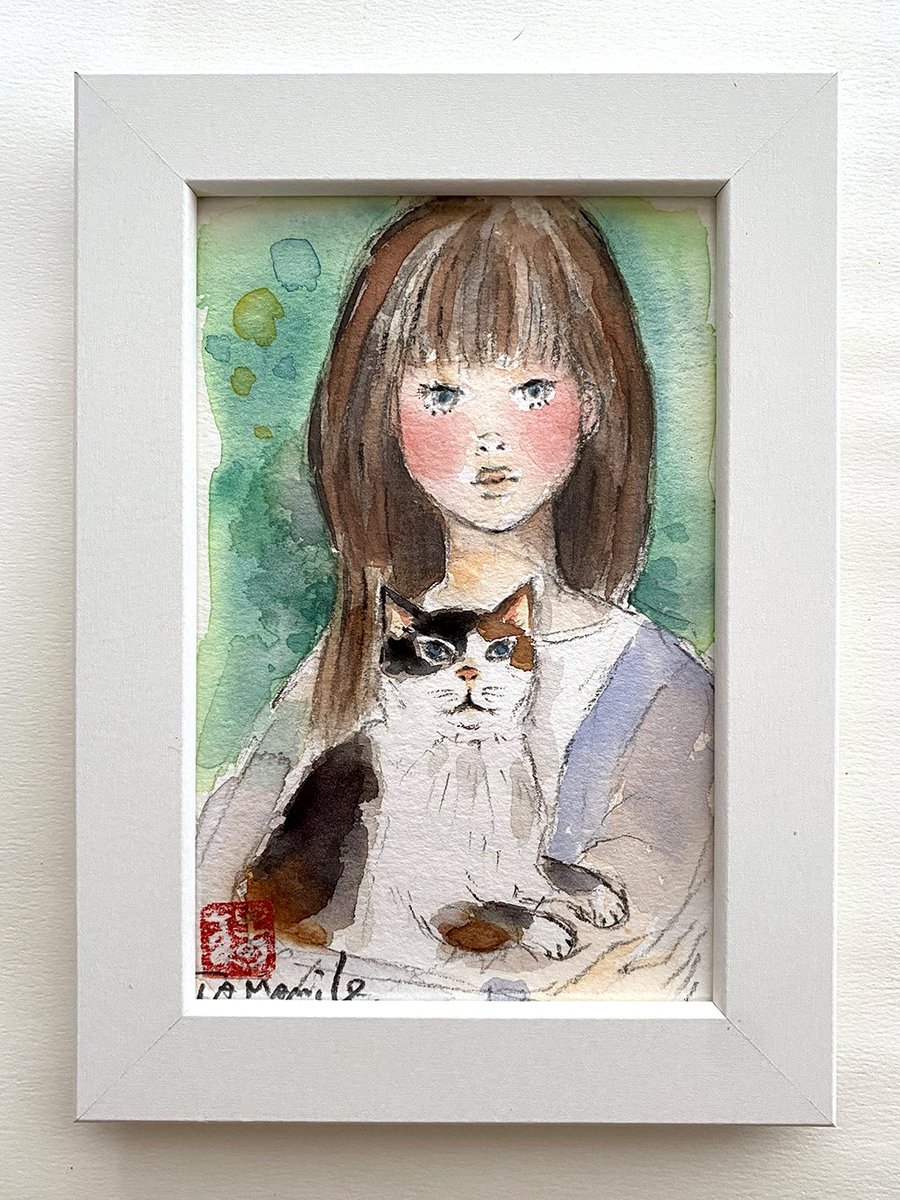 くまくら珠美さん　ポストカード原画 0bb6d6f725cf2ea65423c2be8b6587
