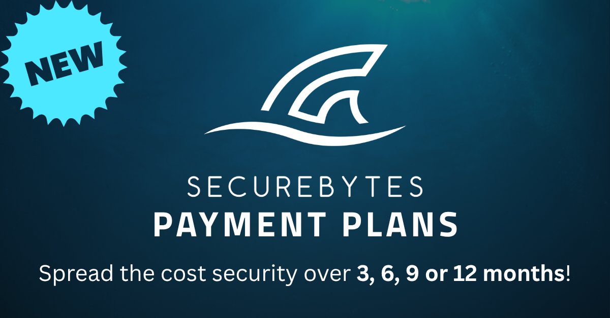 Securebytesltd's tweet image. Understand the importance of cybersecurity but worried about the large one-off costs?

We&apos;re excited to announce that Securebytes now offers flexible payment options for pentesting, allowing you to spread the cost over 3, 6, 9 or 12 months.

Learn more: securebytes.co.uk/contact-us