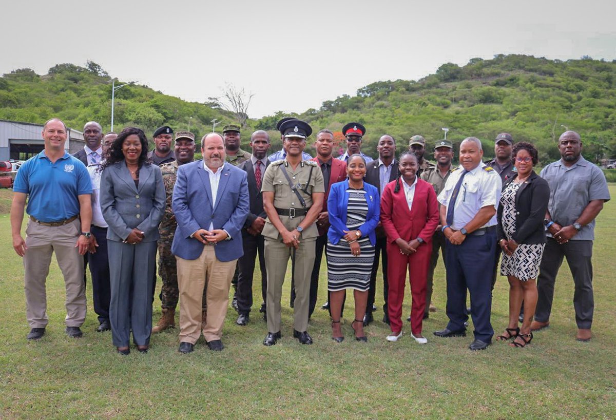 UNLIREC's tweet image. 📍 The Armory Management Course in Grenada has officially wrapped up

Over 5 days, officials from the Eastern Caribbean strengthened their skills and shared experiences on effective armory management

👏Thanks to all participants and partners

Funded by INL - USA 🇺🇸