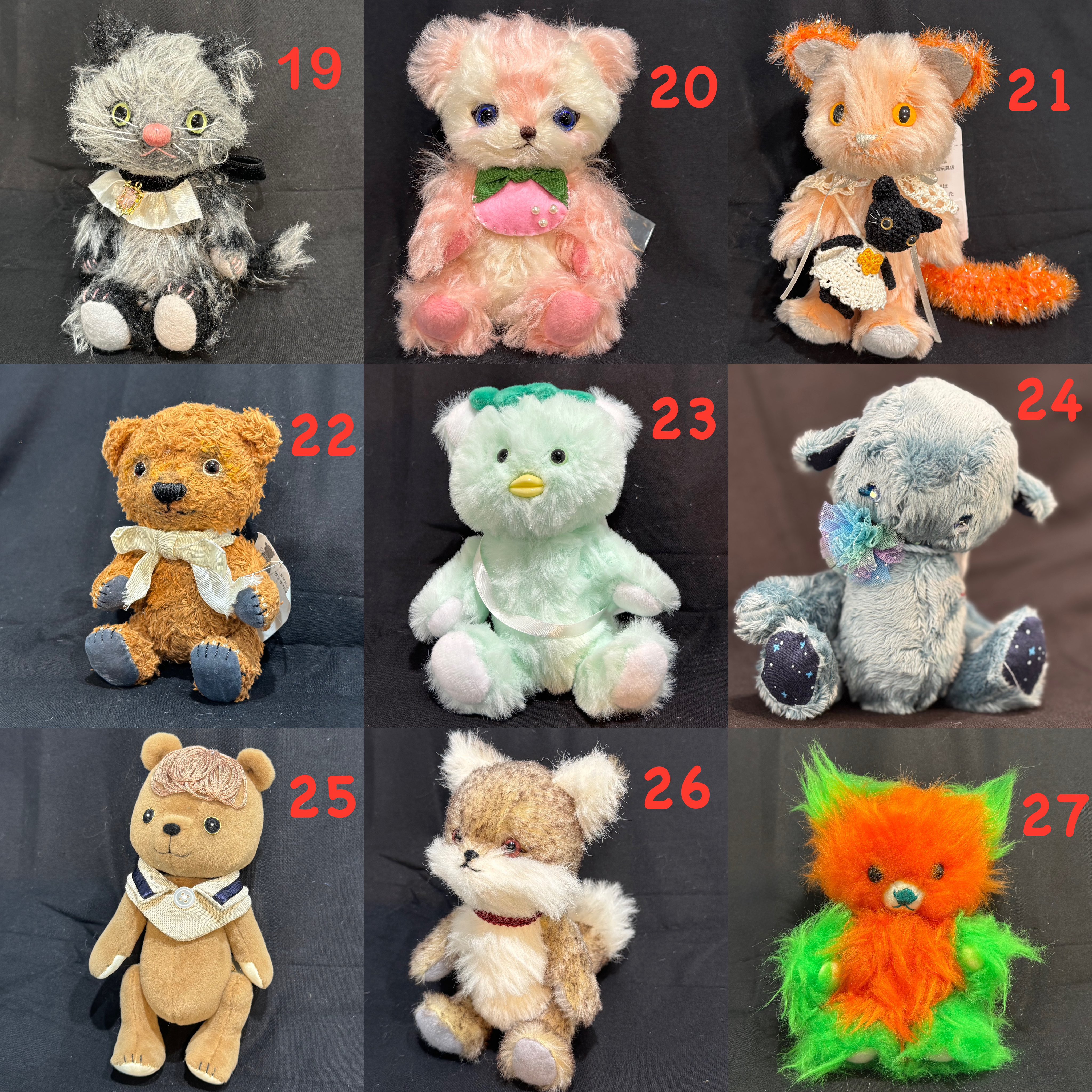 国内人気作家様 HARUBEAR ちいくた ベア 携帯容器付き テディベア 国内人気作家様 HARUBEAR ちいくた ベア 携帯容器付き