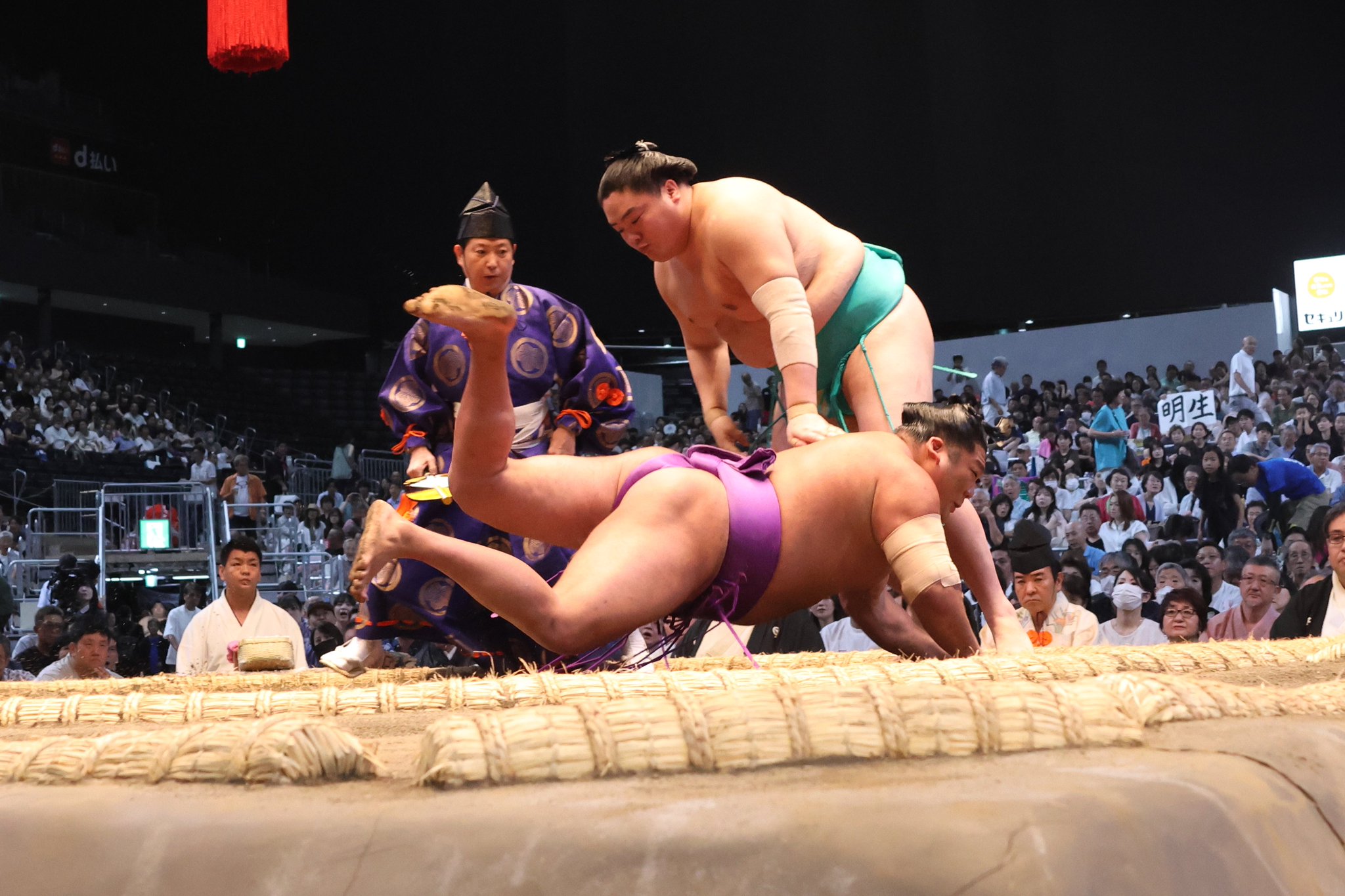 「明治38年5月木版刷り相撲番付」1枚|横綱仙台大砲万右エ門/水戸常盤山谷右エ門 明治38年5月木版刷り相撲番付」1枚|横綱仙台大砲万右エ門/水戸