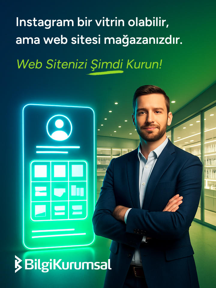 Instagram bir vitrin olabilir, ama web sitesi mağazanızdır!

Web Sitenizi Şimdi Kurun:
🌐 bilgikurumsal.com
📞 0850 885 0 475

🎟 #webtasarım #webtasarim #sitekur #hazırsite #hazirsite #kobi #mağaza #satış