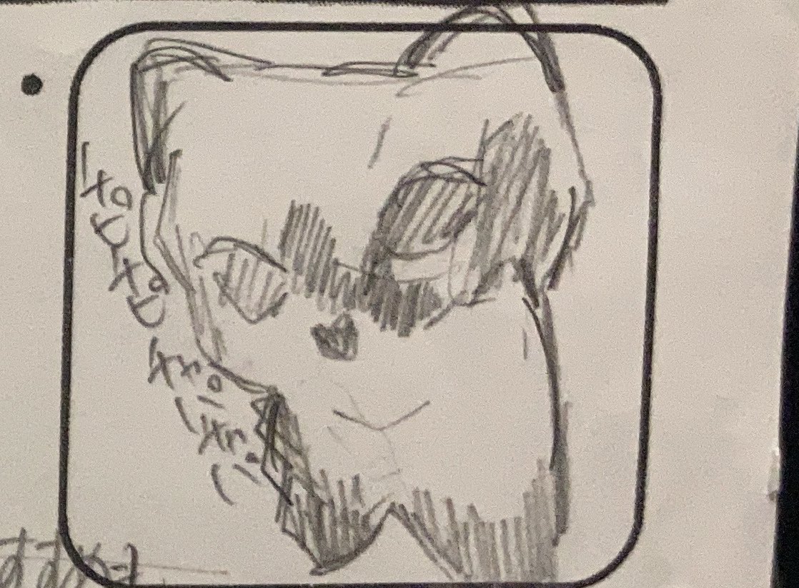l_pihy's tweet image. 昔描いた猫meme