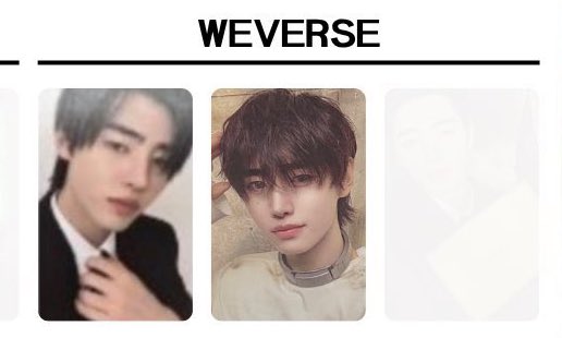 ENHYPEN DESIRE : UNLEASH トレカ WEVERSE ALBUM ver. 交換

譲】ジェイ、ソヌ

求】ヒスン、ソンフン

郵便希望です📮
ヒスン優先で探しております。

お気軽にお声かけお願いいたします🙇

#ENHYPEN交換