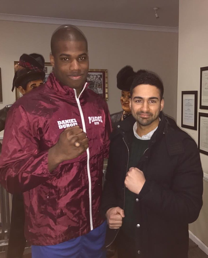 devsahni's tweet image. The first time I met Daniel Dubois, he was just a kid who said he wanted to win everything he could and make his Dad proud.
Tonight he enters Wembley Stadium with the hand of history on his shoulder and the opportunity to etch his name into boxing history books forever.