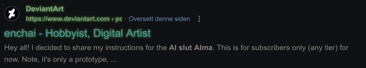 enchaioslo's tweet photo. There's this person, somewhere in the world who's posting.. things online under the same name/moniker as me. Started at the same time as AI-gen software became easily accessible. I don't want people to think this is me. https://t.co/E8HlvdprQc