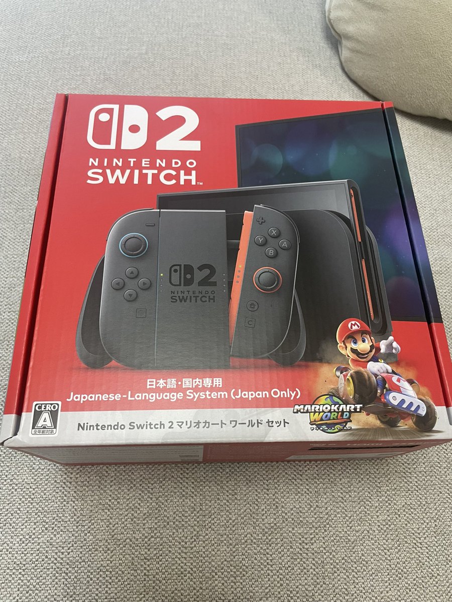 kyo_au's tweet photo. Switch2買ってきた
当分開封予定ないけど... https://t.co/1uJEDMJyON