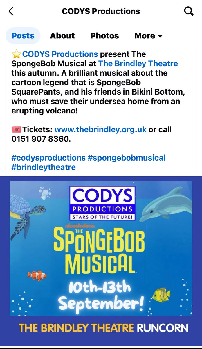 Jamesru12's tweet photo. Morning all. Saturday. So that’s Asda and CODYS rehearsals for SpongeBob
Have a wicked weekend!
#LittleMiss
#CODYS
#SpongeBob
#MusicalTheatre
#Musicals https://t.co/tmqJ0lnT0K