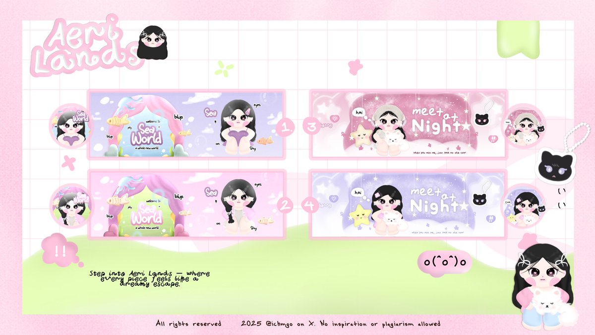 aerilandss's tweet image. Help RT thankyou.

halo teman teman aku punya 4 layout chibi ready stock yang siap di take sekarang juga! price tertera di Alt yaa. buat yang mau take bisa lansung dm aku ajaa, free retext tulisan kecil nya ya. met jajann 😻🤍

#zonauang #zonaba #zonajajan