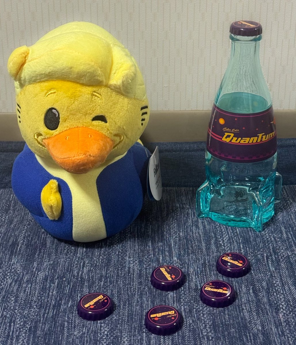 maymehbird's tweet image. ヌカコーラクアンタムを買ってきた！
中身は空でした！