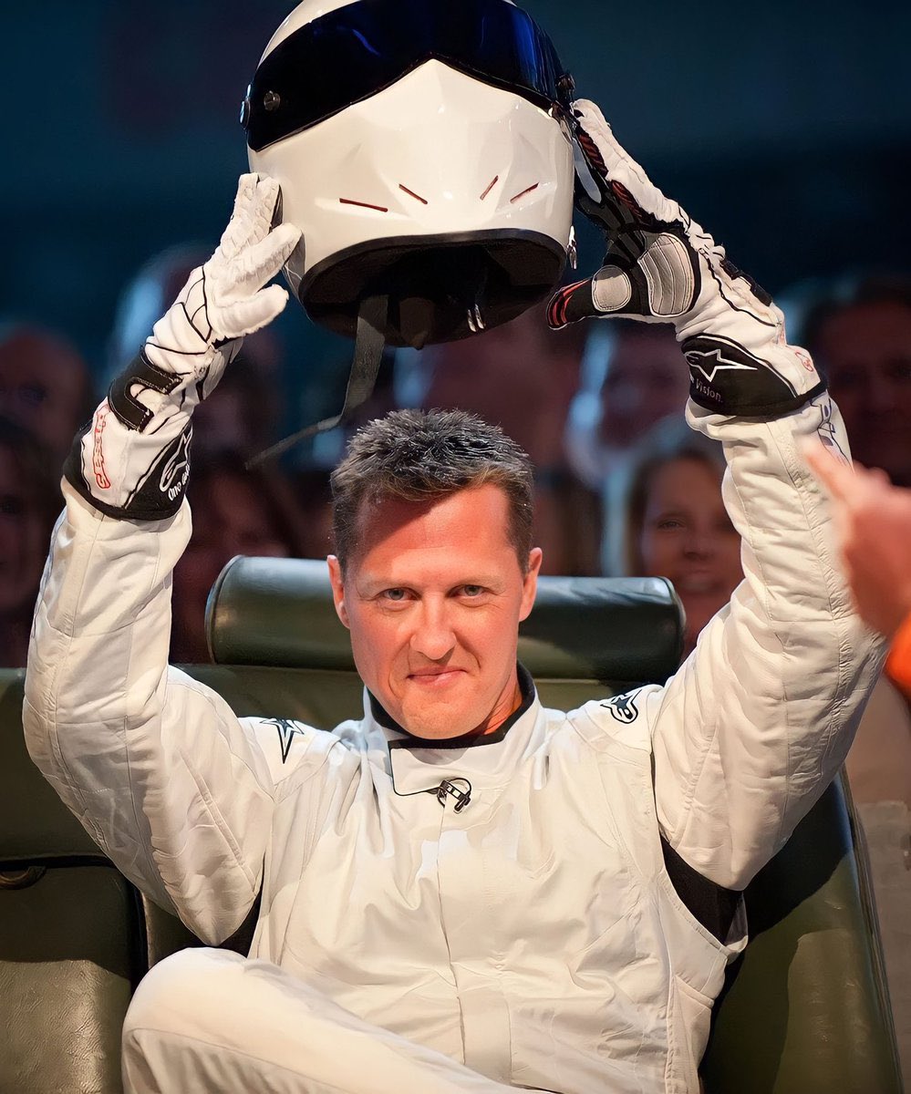 Sometimes superheroes reveal their identities.
The Stig!

#KeepFightingMichael