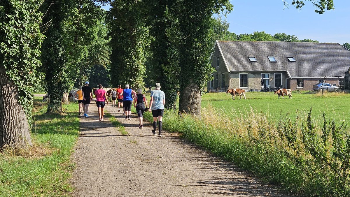 elsjonker's tweet image. ‘Overstekend wild’ tijdens ons uurtje hardlopen @avdaventria1906