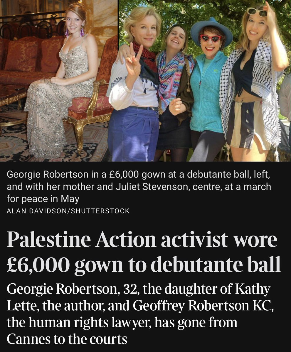 ShellyAsquith's tweet image. What a pathetic “report”.
Sixteen years ago, a teenage girl modelled a designer’s expensive dress. Now she’s a grown up peace activist?!
Admit it, @thetimes, you couldn’t resist the urge to scoop to Daily Mail lows and post pictures-galore because she’s hot.